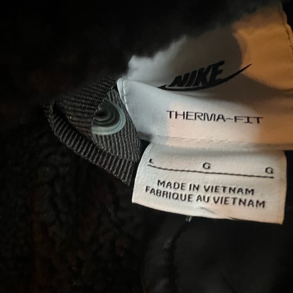 NWT Fur Nike Puffer Coat sz L - Picture 9 of 10